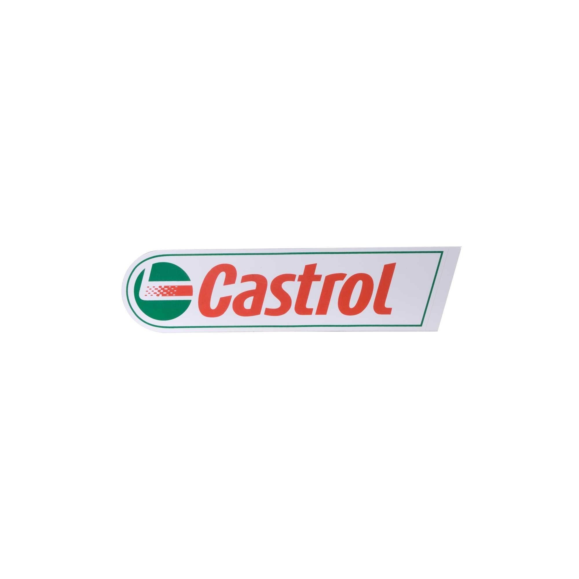 Castrol- Naklejka dla motocyklisty 15x4 cm :: moto-akcesoria.pl