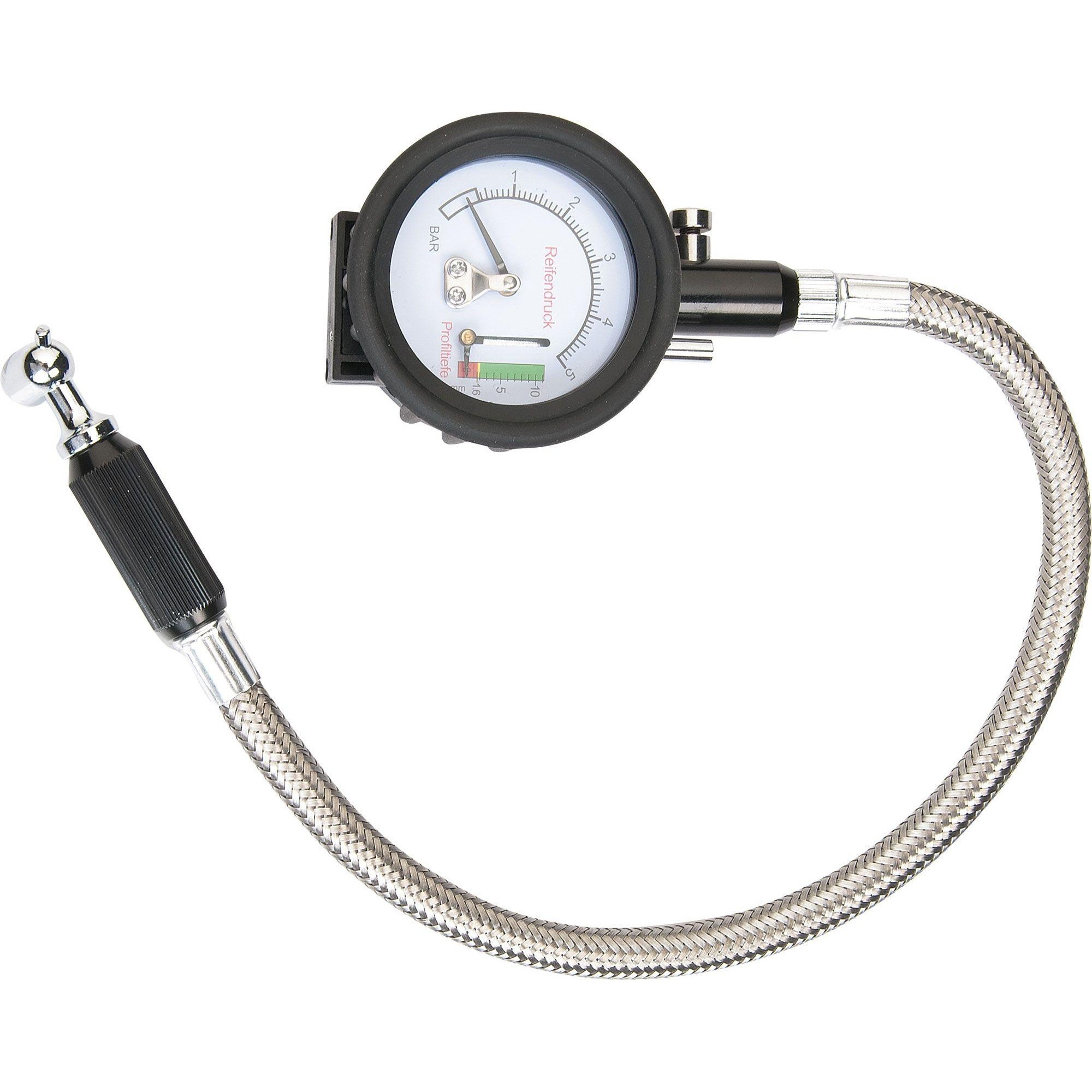 Analogowy miernik ciśnienia powietrza z wężem