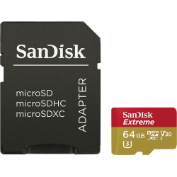 SanDisk Extreme 64GB Micro-SDXC Karta pamięci 