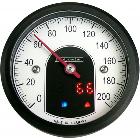 Prędkościomierz analogowy z funkcją obrotomierza CLASSIC MOTOGADGET