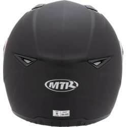 Kask motocyklowy integralny MTR S-5 czarny mat