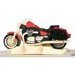 LOUIS - Motocyklowa kartka upominkowa 3D LOUIS