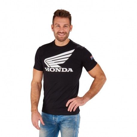 Honda Wing koszulka motocyklowa Honda Wing koszulka motocyklowa Rozmiar M  Kolor Czarna