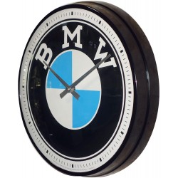 Zegar ścienny retro Logo BMW Średnica: 31 cm